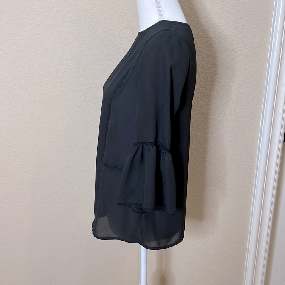 Who What Wear Black Blouse - Picture 3 of 6